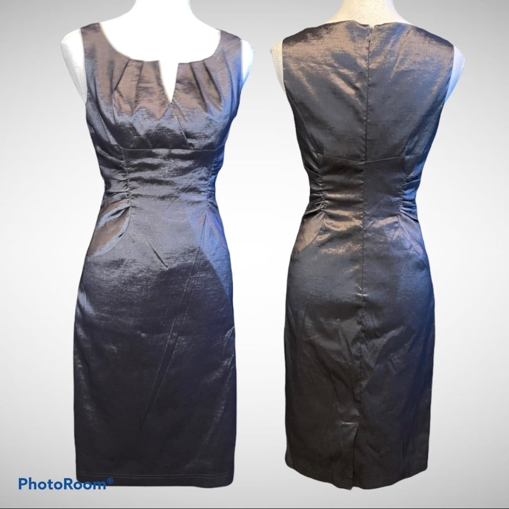 Gray/Shiny Cocktail Dress